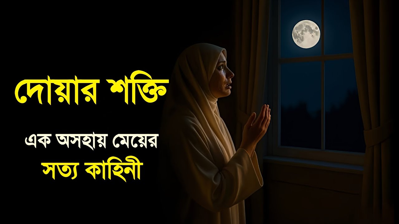 আল্লাহর দরবারে কান্না কখনো বিফলে যায় না! | দোয়া কবুলের গল্প 🎯|