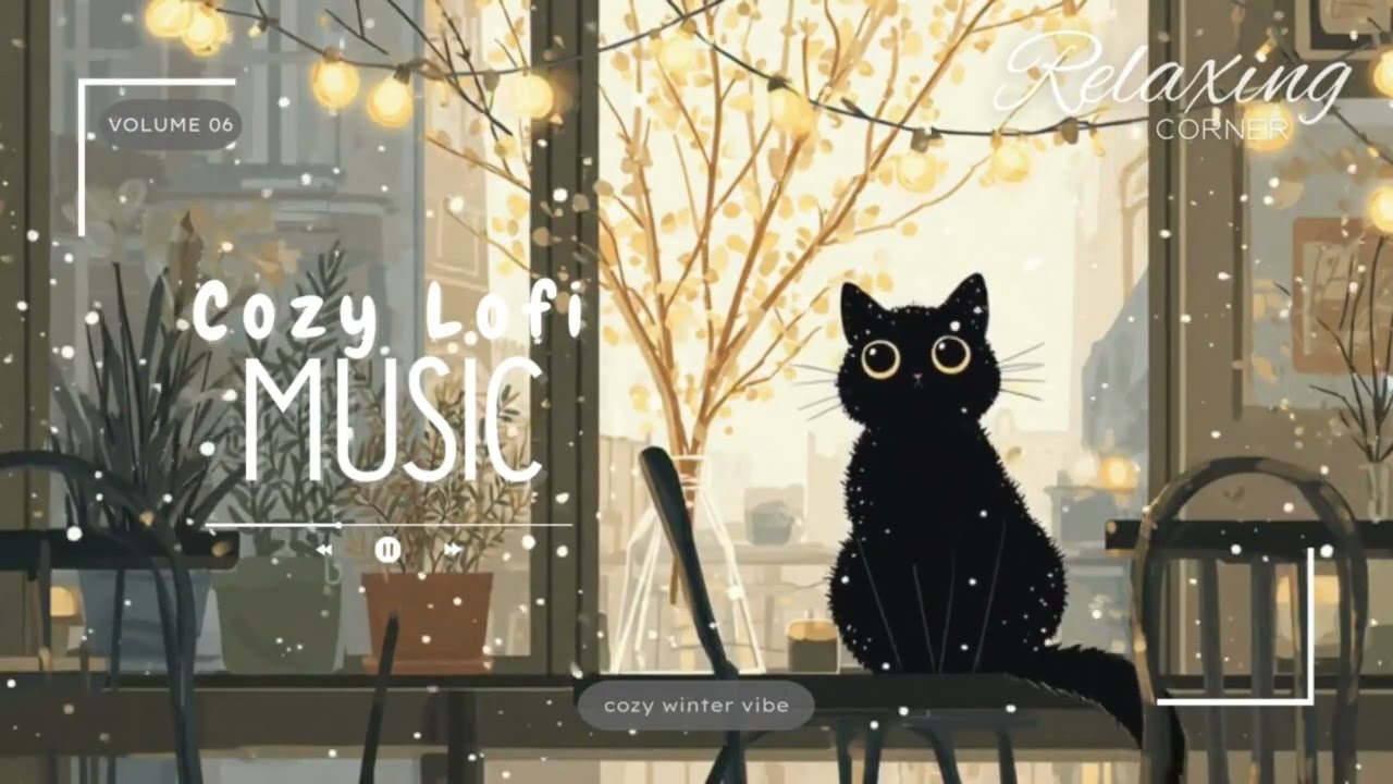 Kuroneko 🐈‍⬛ Relaxing Corner – Cozy Lofi for Work & Study | Vol.06