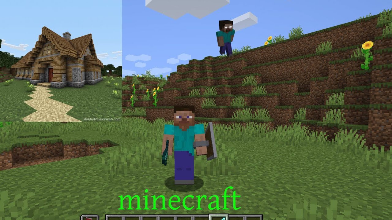Minecraft Lets'play #1 začátek 