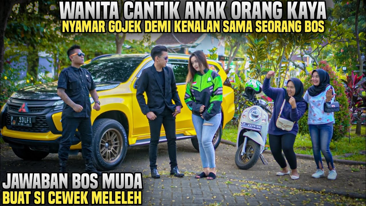 GOJEK CANTIK KENALAN SAMA SEORANG BOS MUDA!! WOW JAWABAN SANG BOS BERKELAS!!