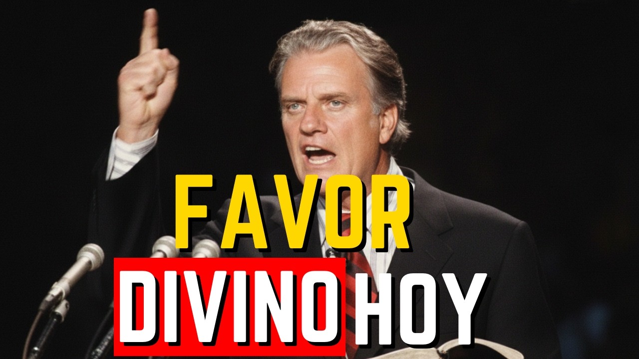 Camina en el Favor de Dios 🙏 Oración de Mañana Poderosa | Billy Graham