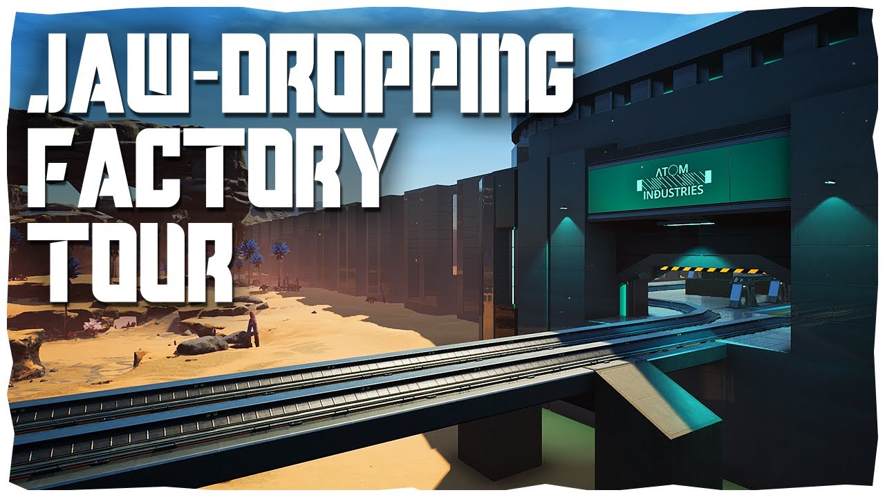 ATOM Industries Jaw-Dropping Satisfactory Factory Tour