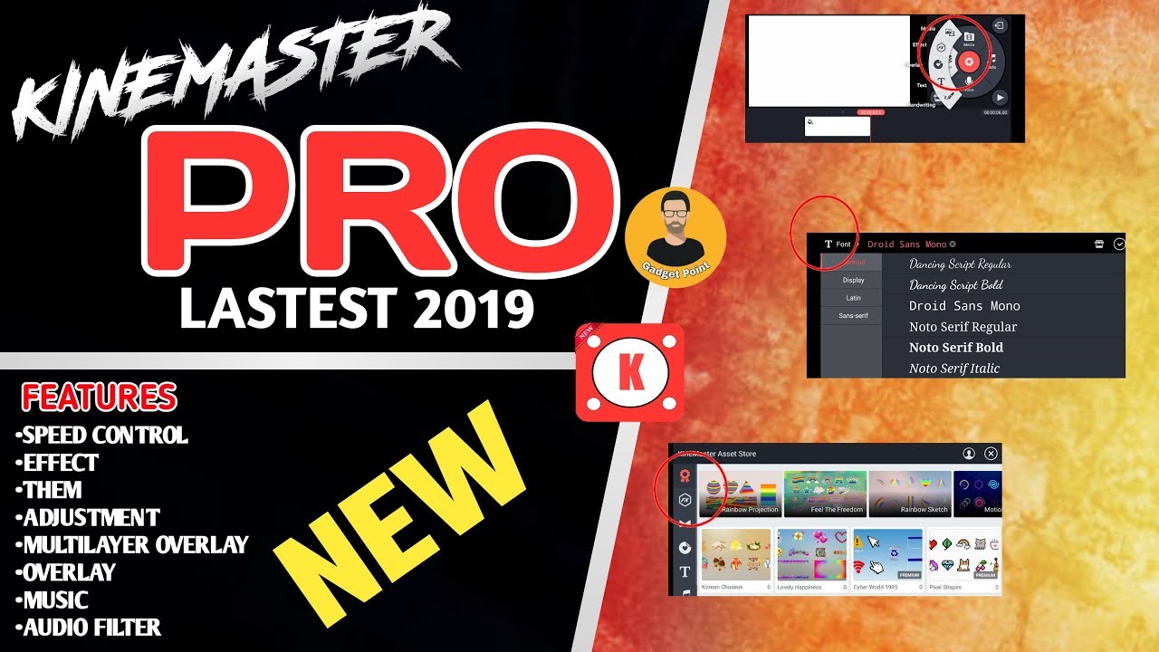 🔥Download lastest Kinemaster pro update 2019 / Fully unlocked & ( no watermark )