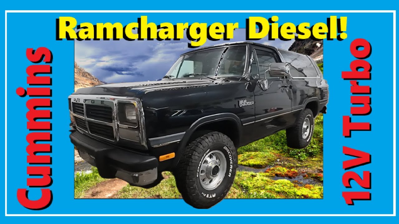 1991 Dodge Ramcharger: Cummins 6BT Swap!