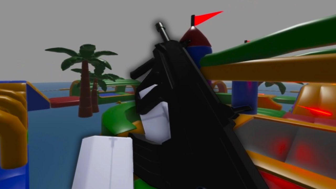 Я получил новый скин AUG в Roblox Rivals
