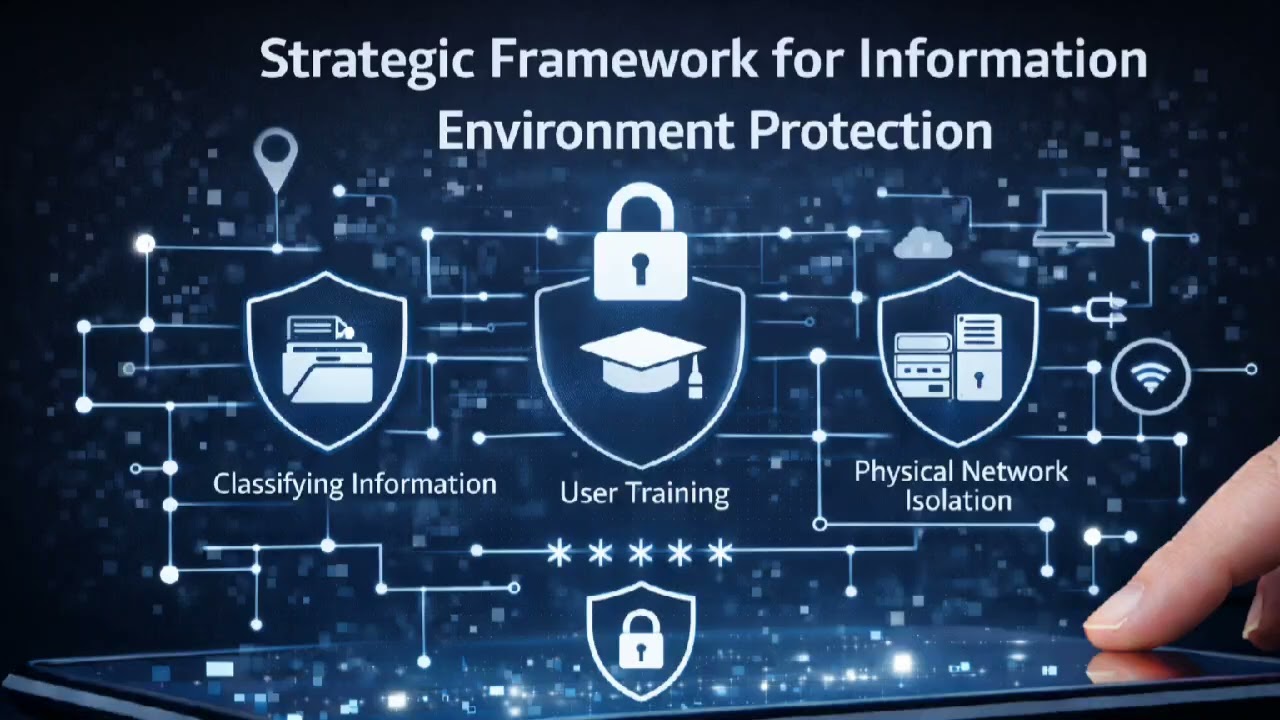 8.3: Strategic Framework for Information Environment Protection