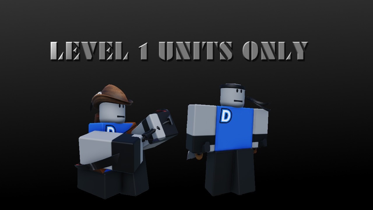 Dummy Wars : ANC | Level 1 Units Only