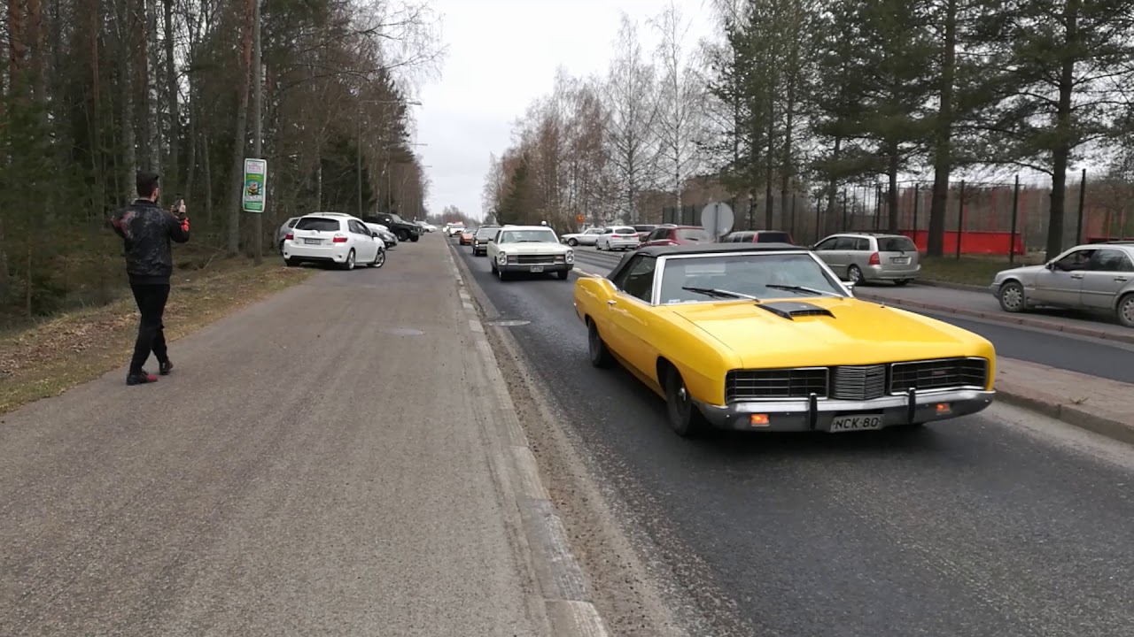 Jenkkiautot Vappu Vaasa 2019