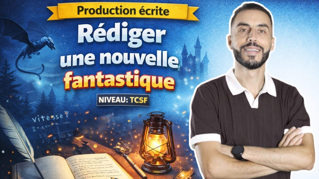 Production écrite : Rédiger une nouvelle fantastique Tronc commun 🔥 منهجية رائعة 