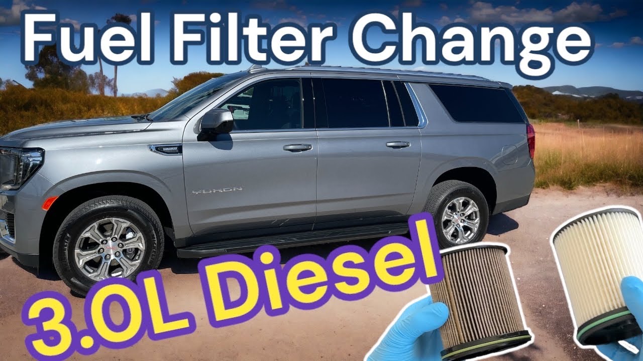 Замена топливного фильтра GM 3.0L Duramax Diesel | Легко сделать своими руками!