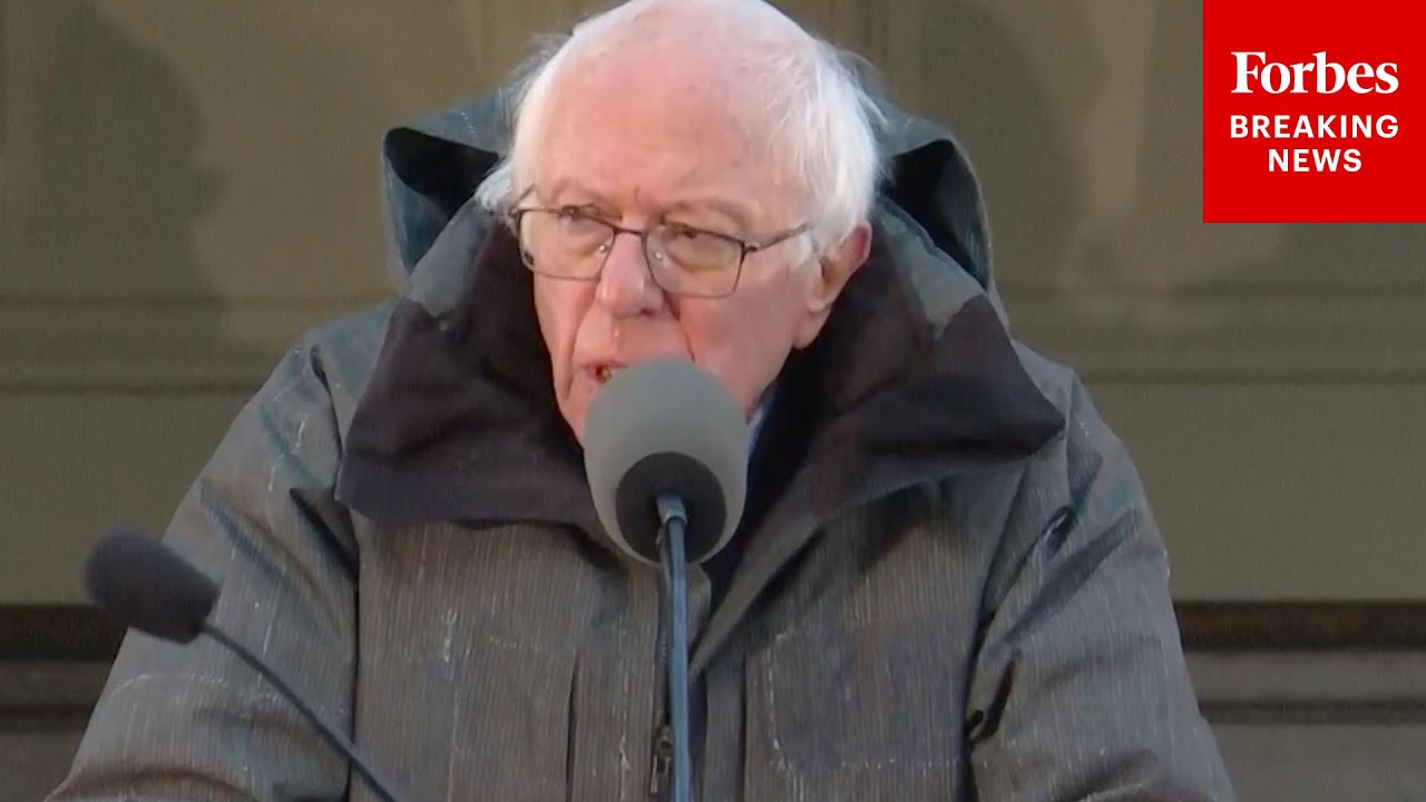 FULL REMARKS: Bernie Sanders Credits Mamdani With 'Biggest Political Upset' In Inauguration Speech