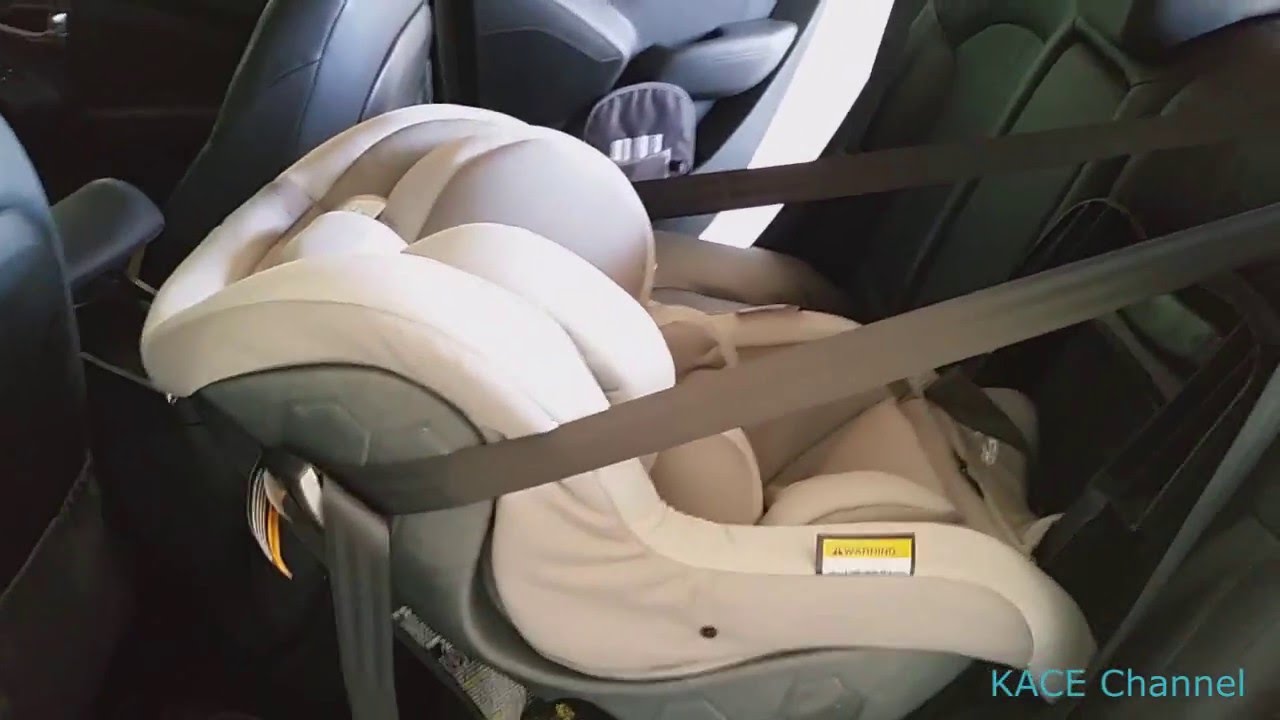 How to install Maxi Cosi Euro NXT Isofix baby car seat rear facing