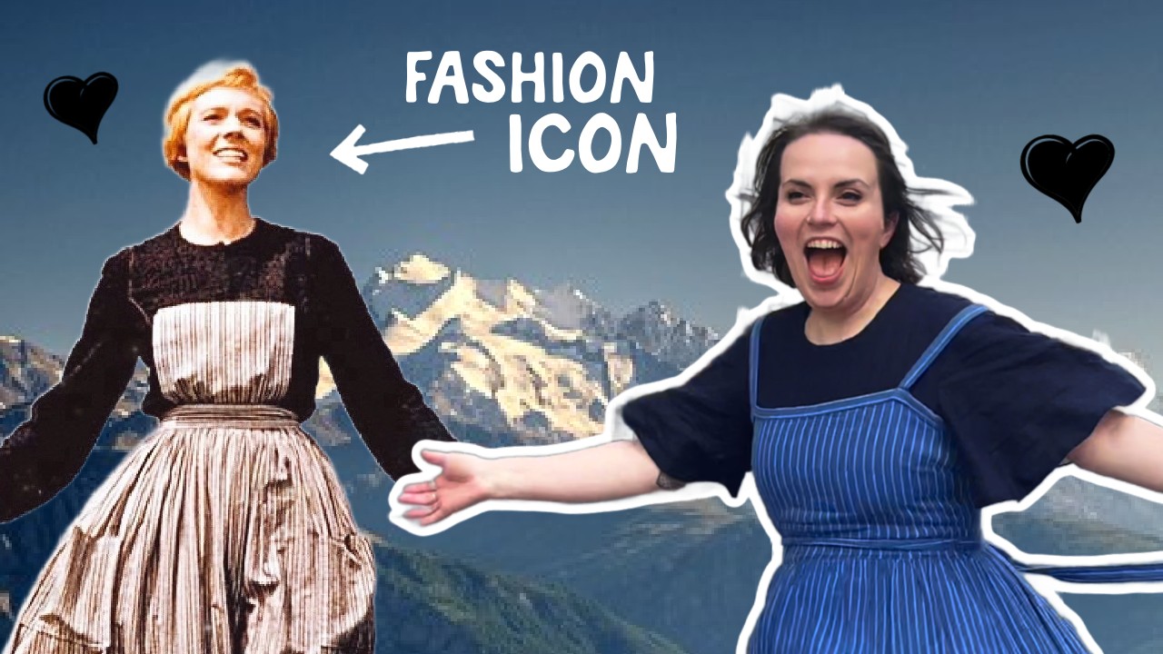CAPSULE WARDROBE ⛰️🎶 but make it sound of music