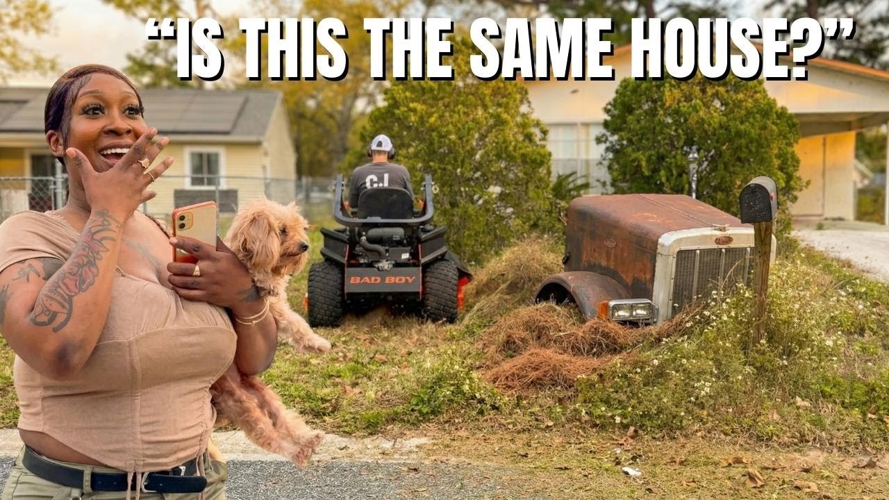 Years of Overgrowth Hid This MASSIVE Secret | Homeowner Couldn't Believe Her Eyes 🫢