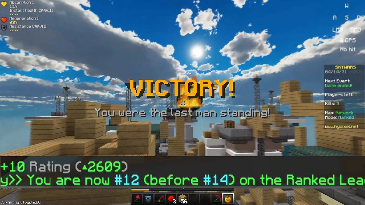almost leaderboards! - ranked skywars