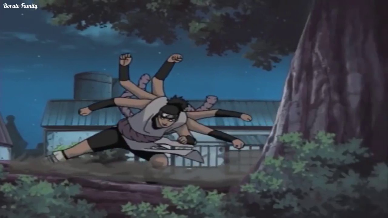 Sasuke vs The Four Of The Sound