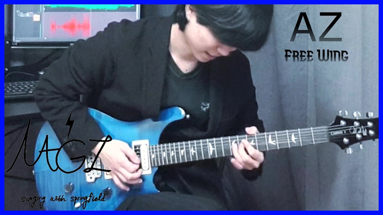 [G.O.D.II] AZ - Free Wing / Guitar Cover By Nagi