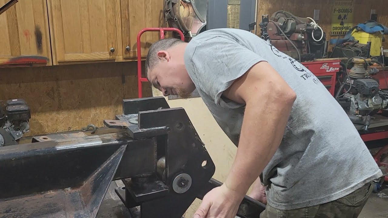 towable backhoe trencher restoration part 4