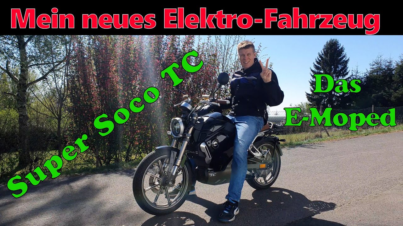 Super Soco TC - Das 50er E-Bike - Vorstellung meines neuen E-Fahrzeugs