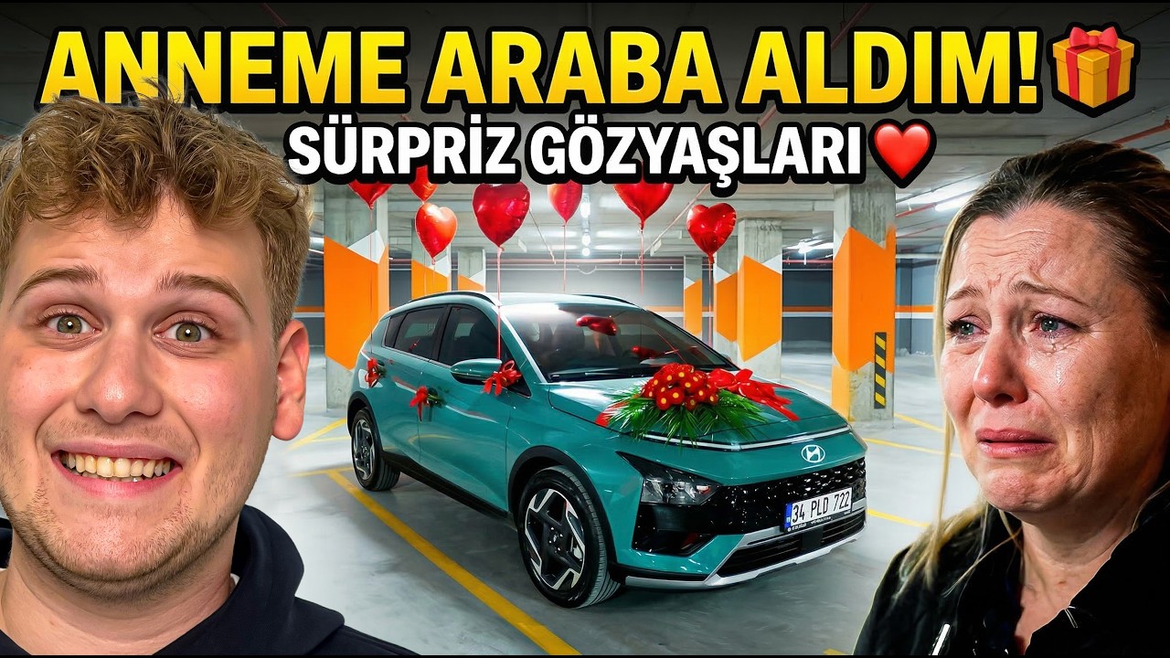ANNEME HAYALİNDEKİ ARABAYI ALDIM! (g&ouml;zyaşlarını tutamadı..)