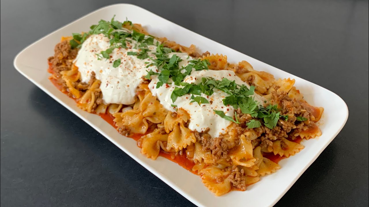 One pot pasta / pasta/ Nudel mit Hackfleisch/ einfach schnell kochen / Soße/ lecker kochen/ Simona