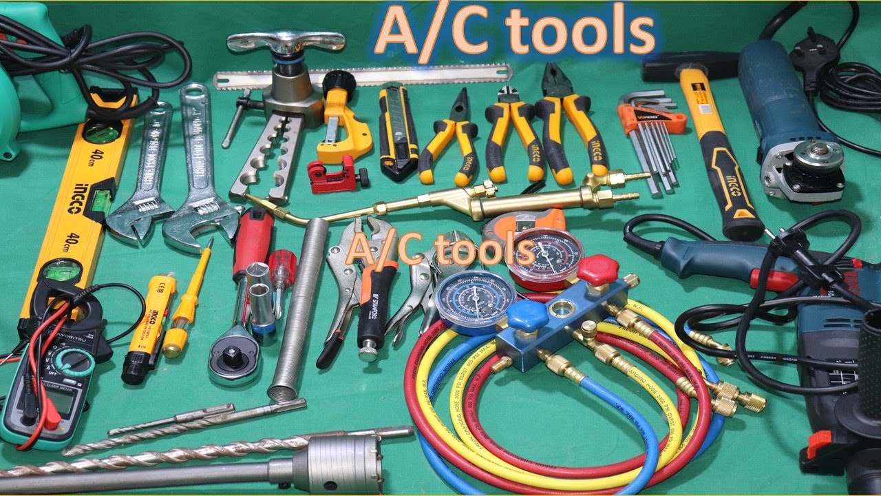 HVAC TOOLS. ||AIRCONDITIONING TOOLS. ||SPLIT AC TOOLS.