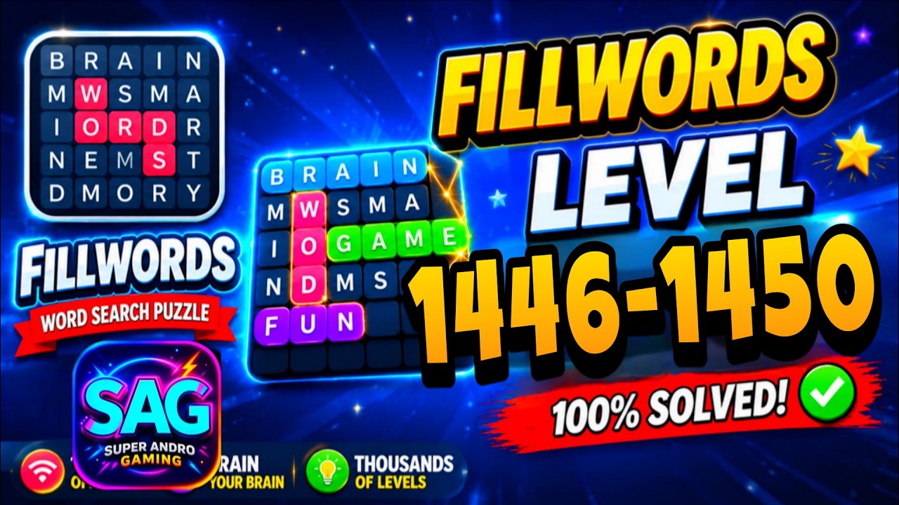 FILLWORDS level 1446 1447 1448 1449 1450