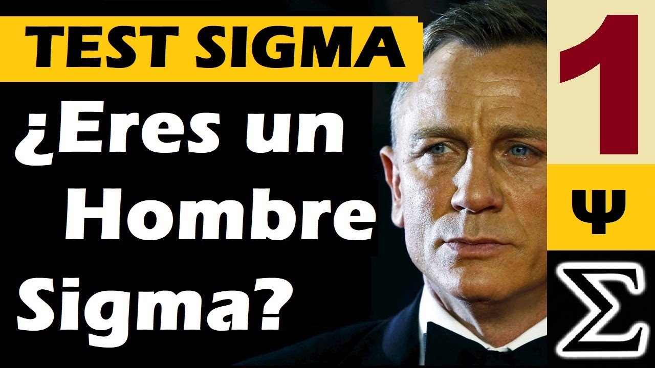 (1/13)🧔 TEST Hombre Sigma: Los 10 Rasgos de la PERSONALIDAD SIGMA (Macho Sigma / Sigma Male)