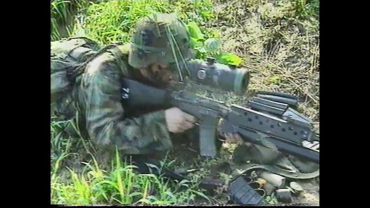 8th U.S. Army in the 90s (208): 2nd Forward Support Battalion QRF training