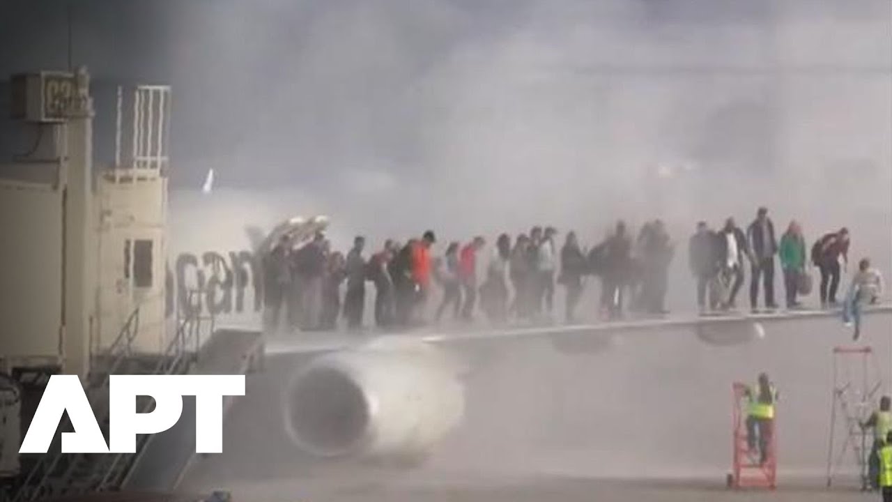 Flames on Runway: Boeing 737 MAX Fire Triggers Emergency Evacuation in Denver | APT