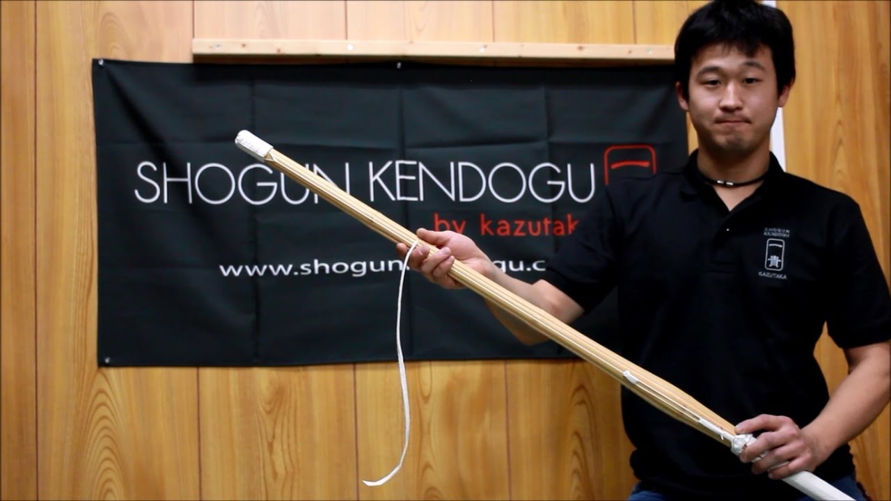 How to tie the nakayui around your shinai