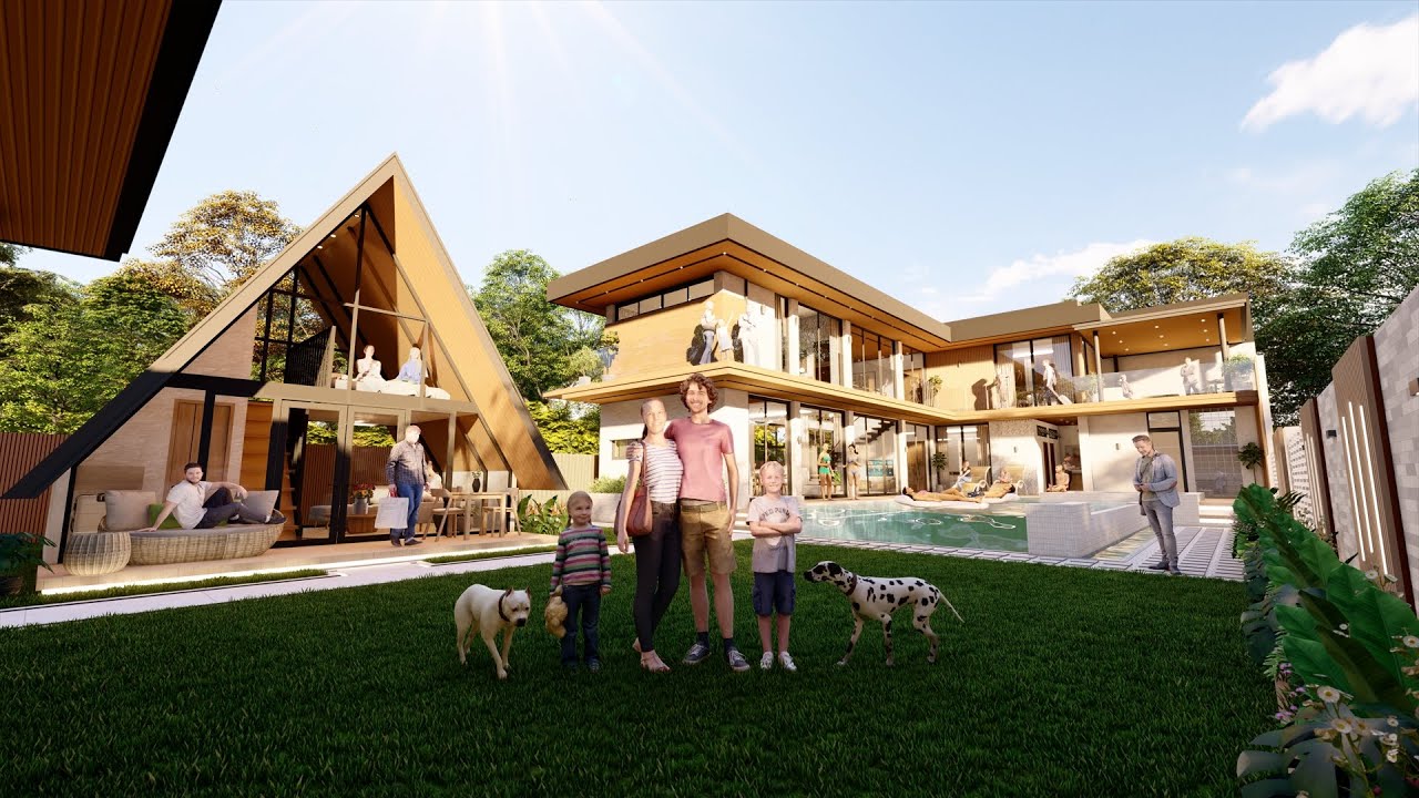 Modern Private Resort w/ A-Frame Design in Indang, Cavite, Philippines