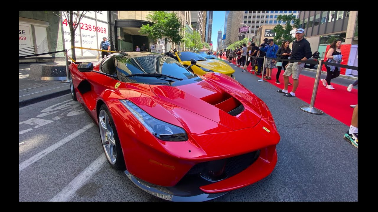 2022 Yorkville Exotic Car Show  #Supercars #lamborghini  #ferrari #Bugatti