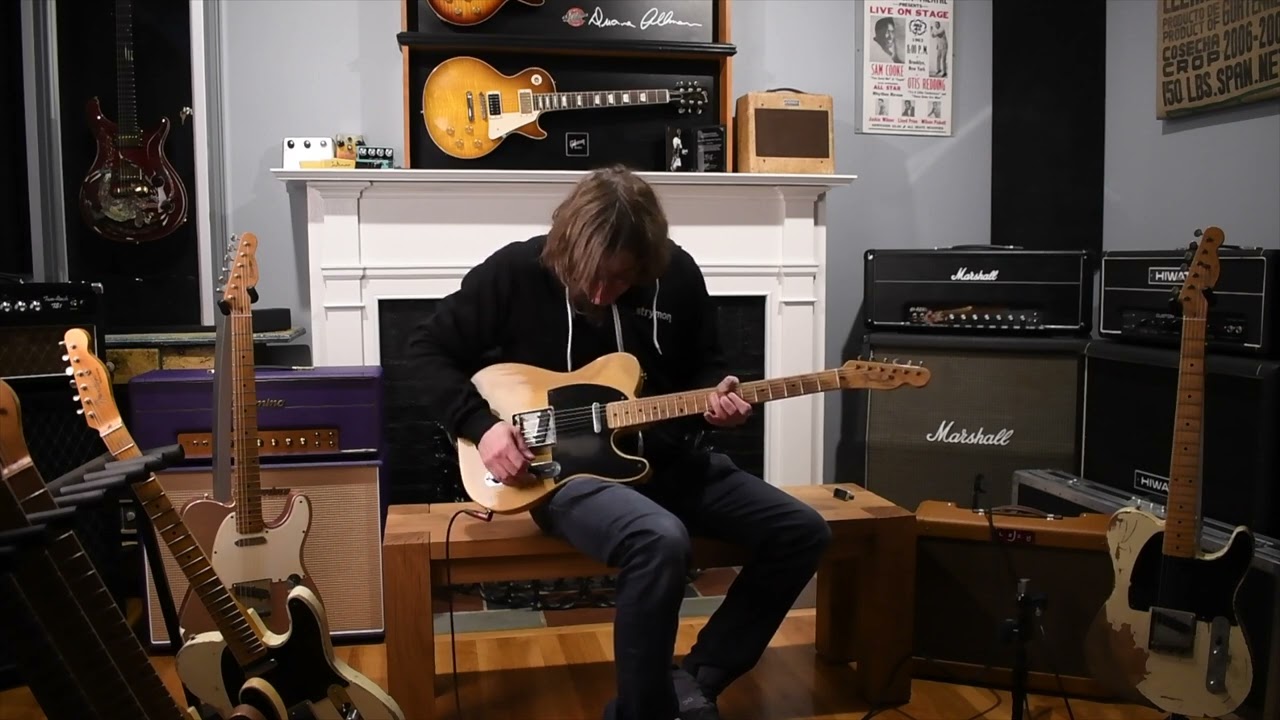 2021 Carson Hess '53 Blackguard Telecaster & Lazy J 20
