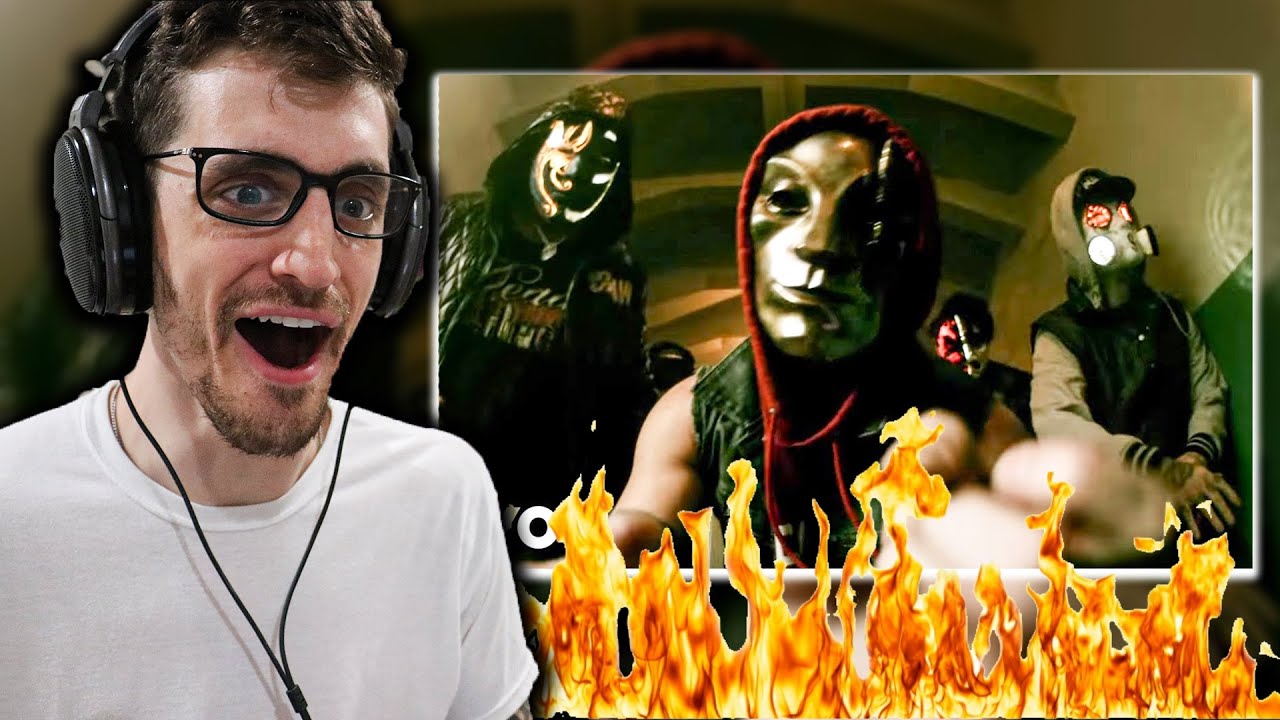 SLIPKNOT'S CLOWN DIRECTED THIS?! | HOLLYWOOD UNDEAD - 