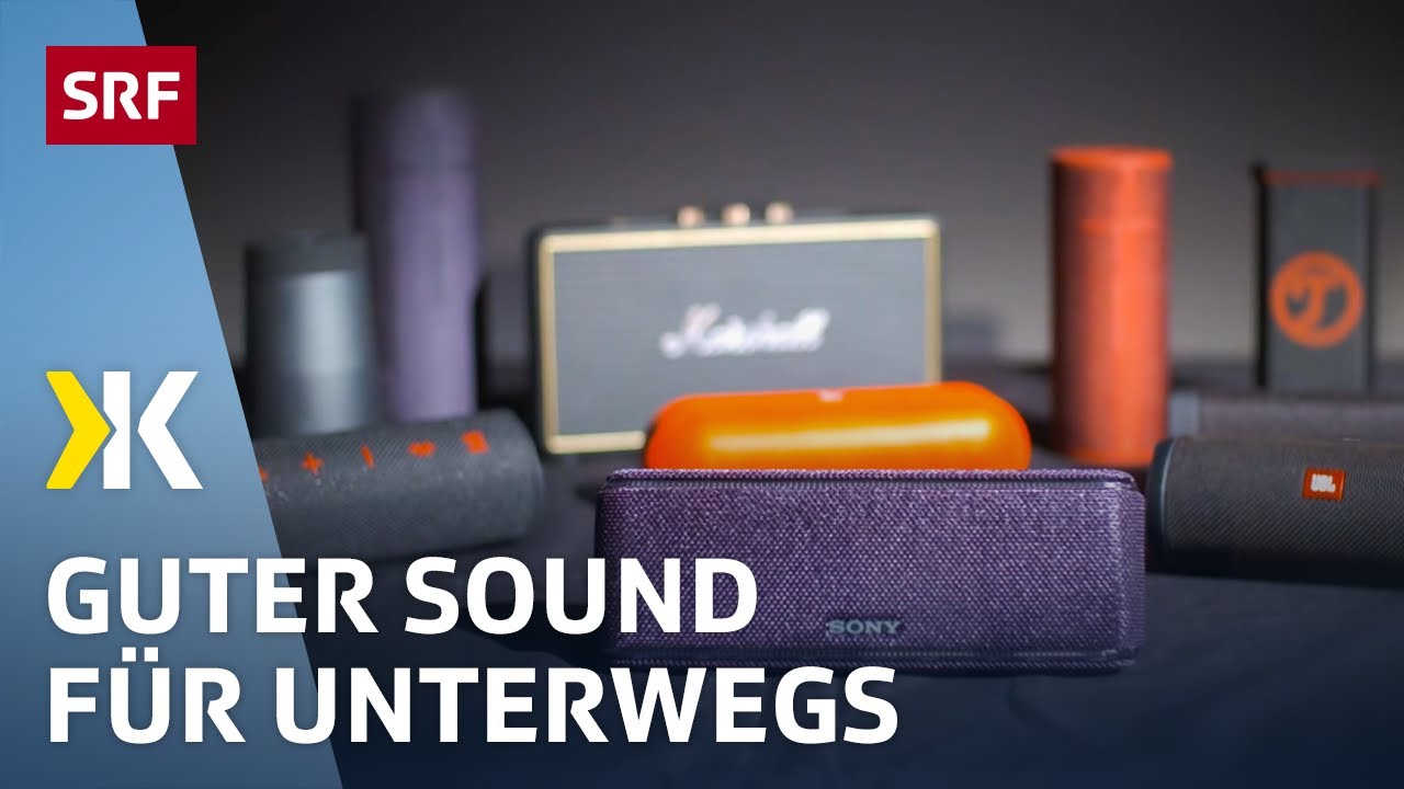 Bluetooth-Box im Test: Robust, guter Akku und satter Sound | 2019 | Kassensturz | SRF