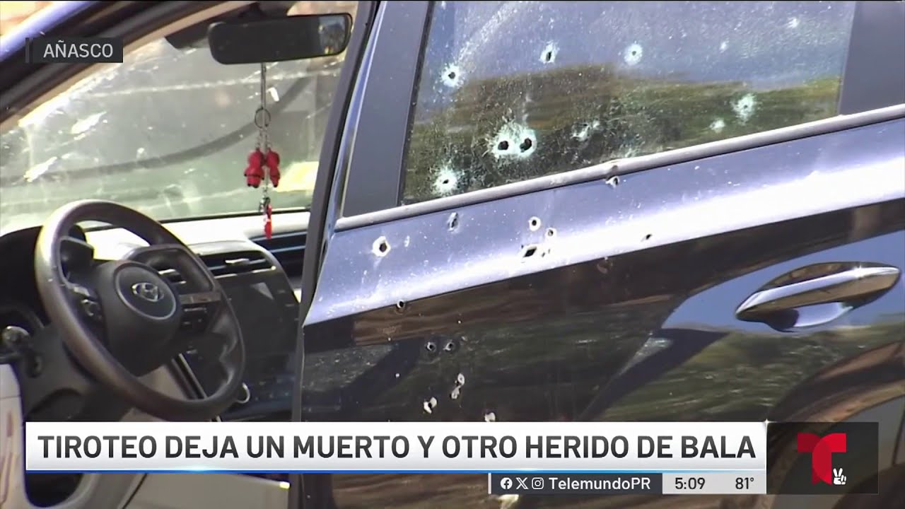 Extenso tiroteo: asesinan a joven enmascarado en Añasco