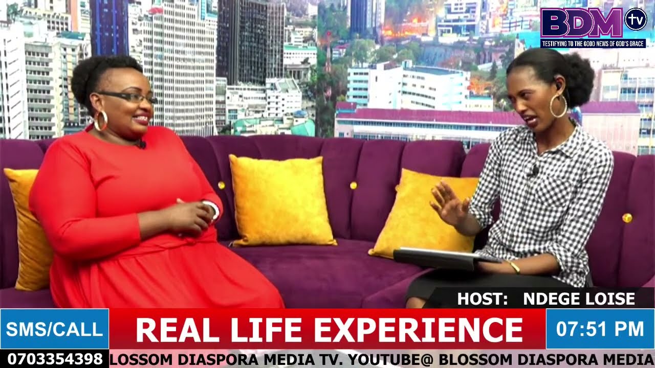 SHOW: REAL LIFE EXPERIENCE. HOST: MINISTER. LOUIS NDEGE.  #StayBlessedNotStressed