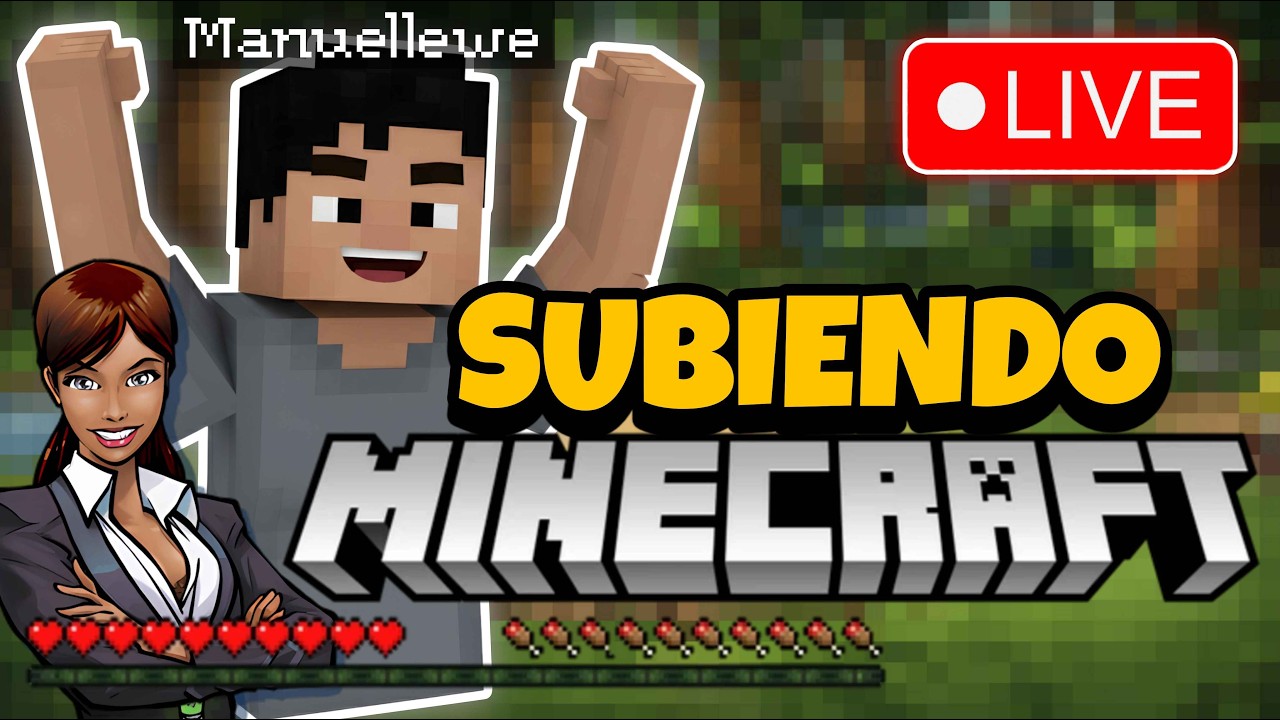 HORA DE SUBIR EN EL PVP 🔥 HABLEMOS 🗣️ HOY NOS PASAMOS EL MINECRAFT 💎 A POR LA DRAGONA | Manuellewe