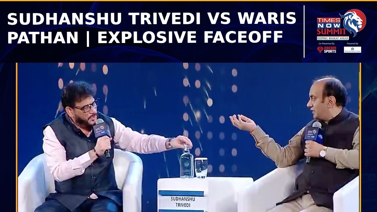 Times Now Summit 2025: Sudhanshu Trivedi & Waris Pathan Lock Horns In Unmissable Debate | WATCH NOW