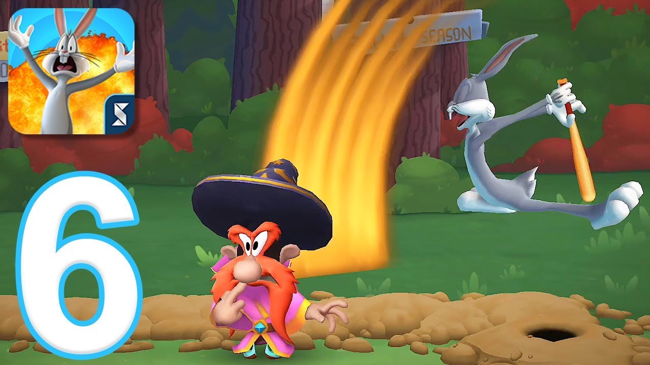 Looney Tunes World of Mayhem - Gameplay Walkthrough Part 6 - Forest Chapter: Act 2 (iOS, Android)