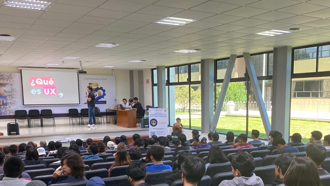 Jornada Internacional de TICs y Software Libre - UX: ¿Como se siente usar lo que construyes?