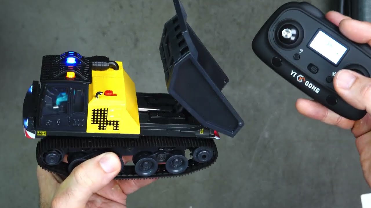 AWESOME & CHEAP RC DUMP TRUCK -  PANTHER T14R!