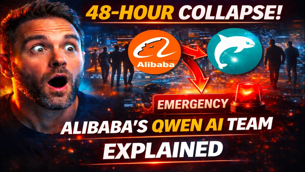 The 48-Hour Collapse of Alibaba's Qwen AI Team Explained 🚨