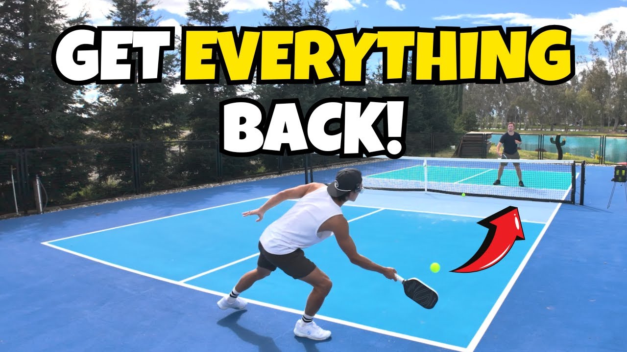 How to Get EVERY BALL BACK | Ed's Library of Pickleball Drills #3 