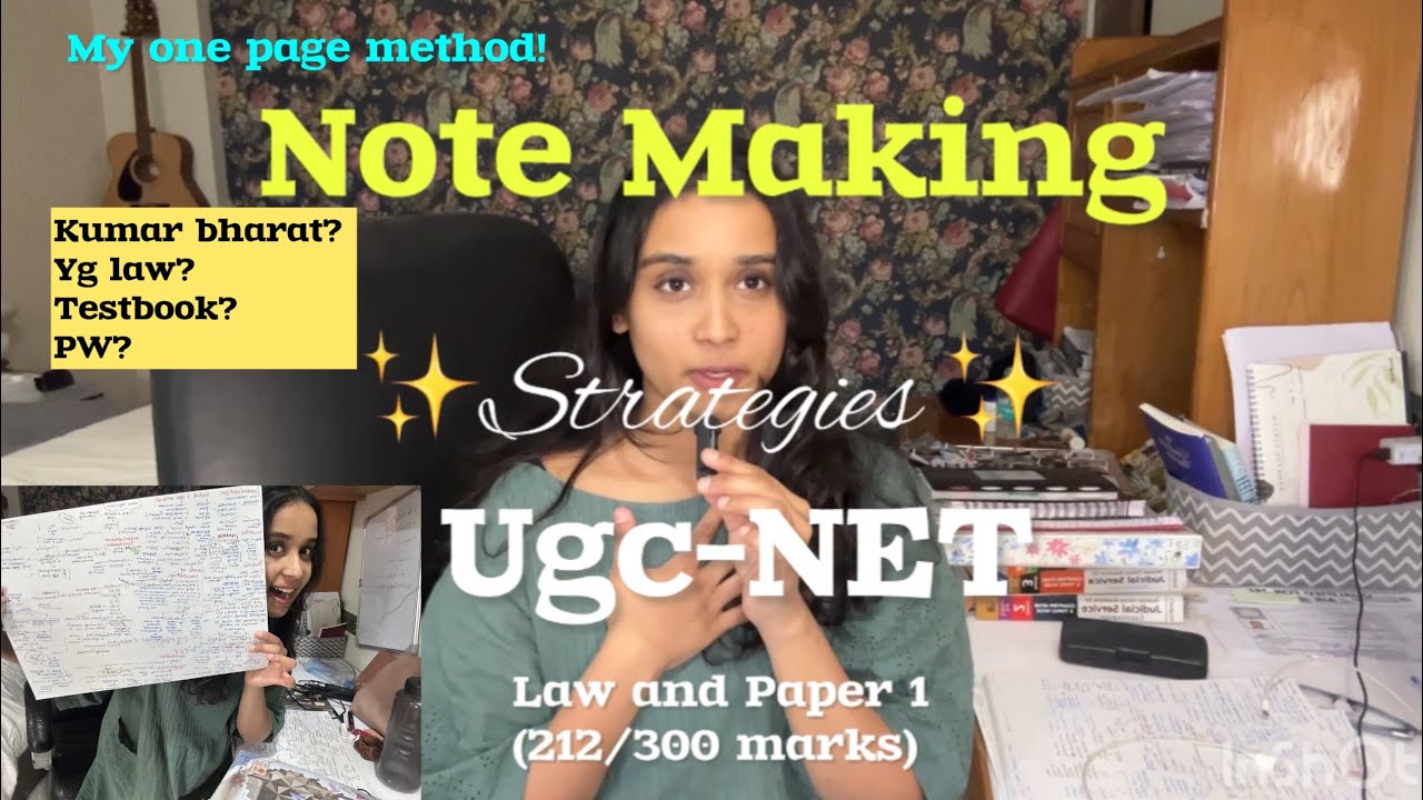 Note Making and My Notes for UGC-NET ✨📖📚(paper 1 and paper 2) #ugcnet #testbook #aspirants #notes 