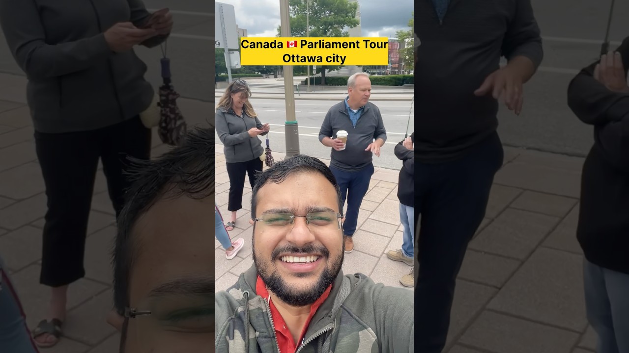 Canada 🇨🇦 Parliament Tour #canadaparliament #kingcharlesiii #yoloyatra #ranjhanasong #canada
