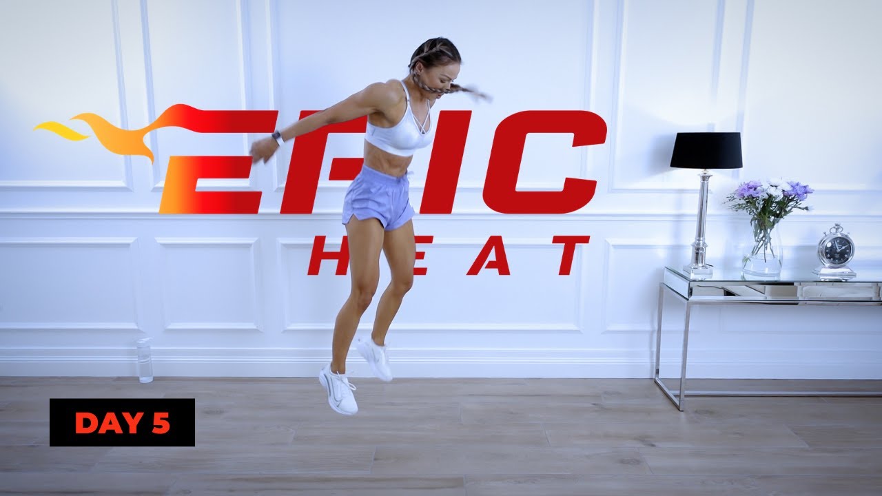 Тренировка BURPEE BONANZA HIIT / Без оборудования | EPIC Heat - День 5