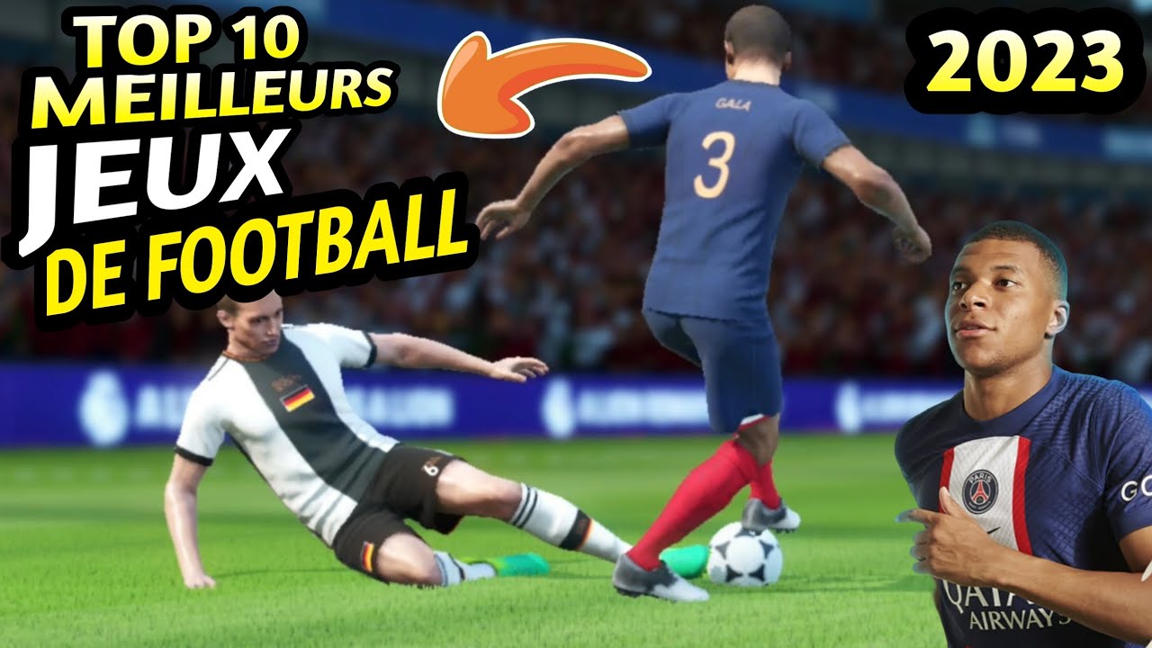 TOP 10 ‐ MEILLEURS JEUX DE FOOT SUR ANDROID & IOS 2023 | JEUX DE FOOTBALL OFFLINE/ONLINE (Mobile)