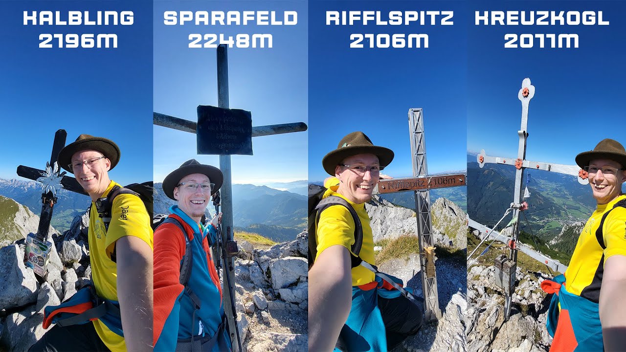 Von der Klinke-Hütte auf 4 Gipfel